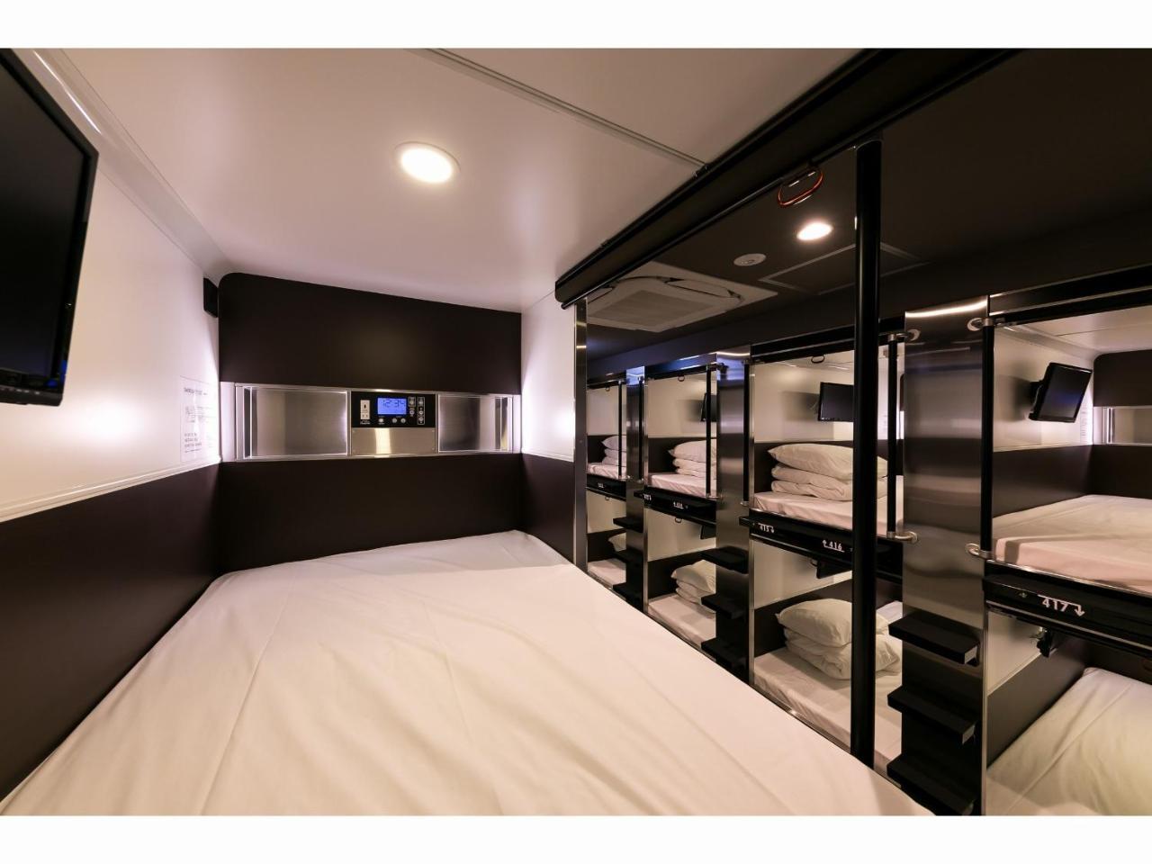 Capsule Hotel Valie Ebisucho Oszaka Kültér fotó
